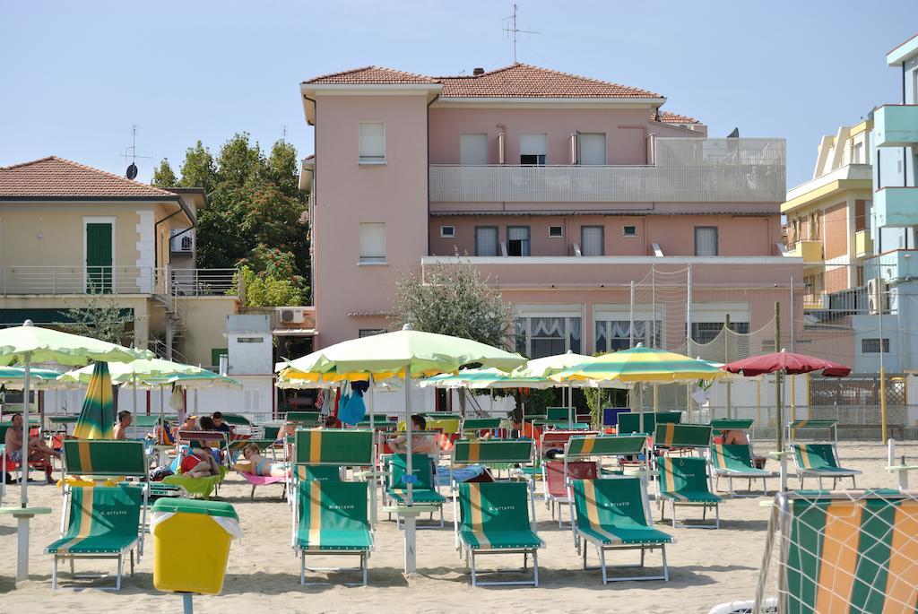 Hotel Vistamare Viserba Rimini Exteriér fotografie