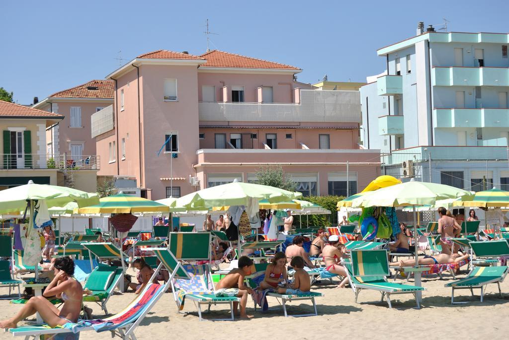 Hotel Vistamare Viserba Rimini Exteriér fotografie
